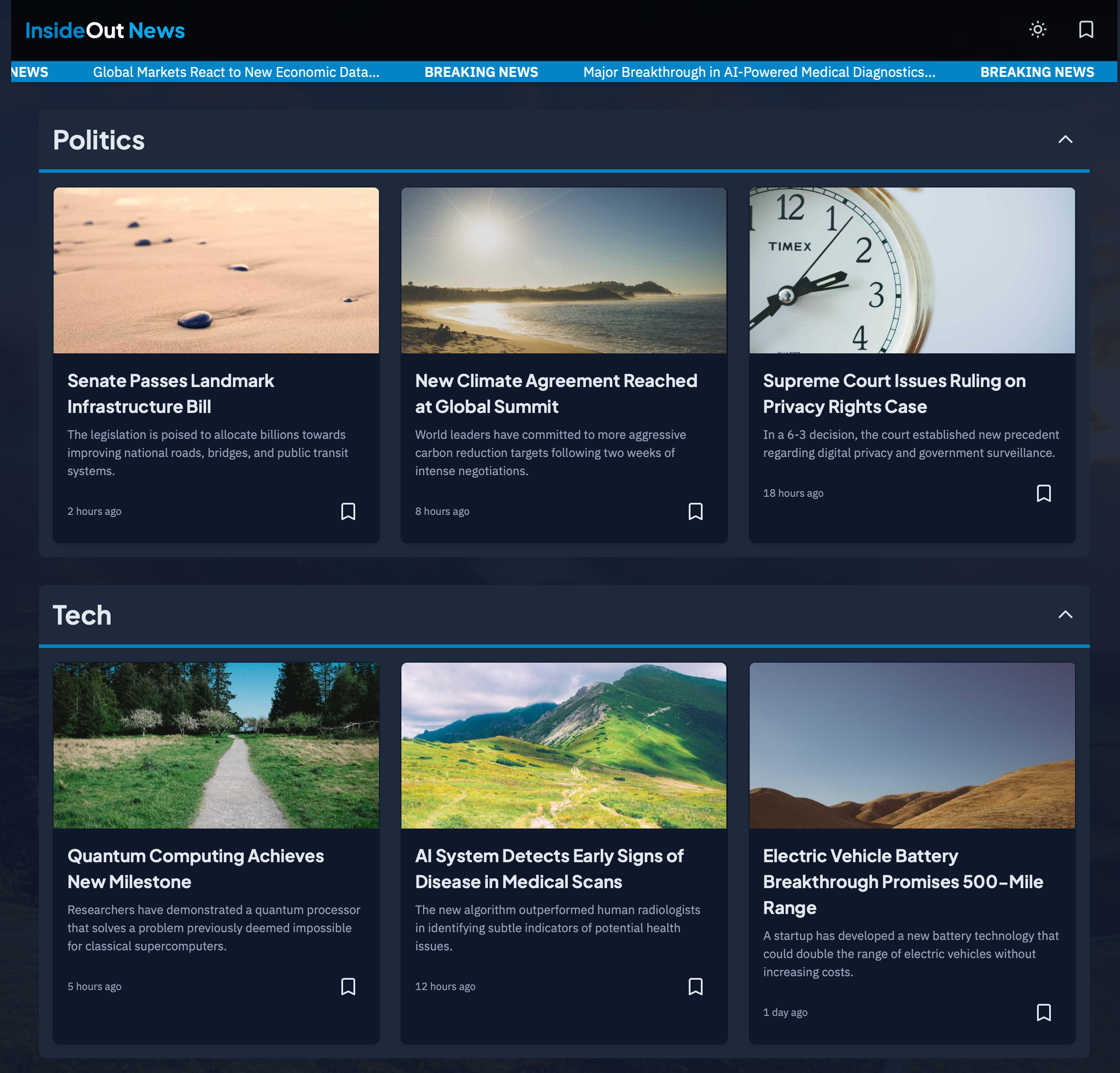 News Explorer